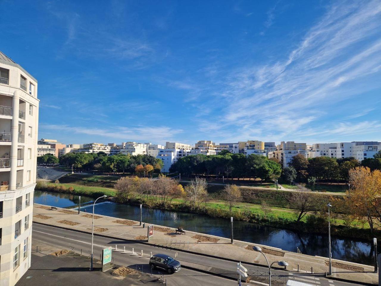 Appartement Avec Vue Sur Le Lez Montpellier Exterior foto